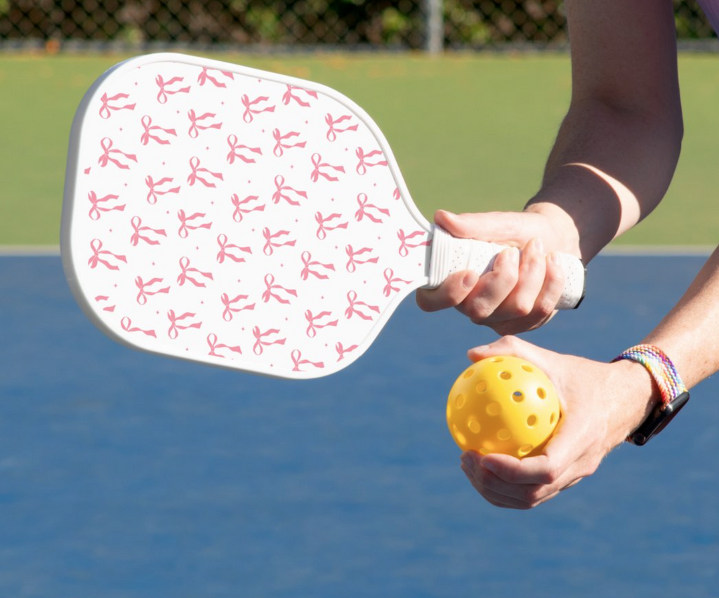 Coquette Bows Pickleball Paddle