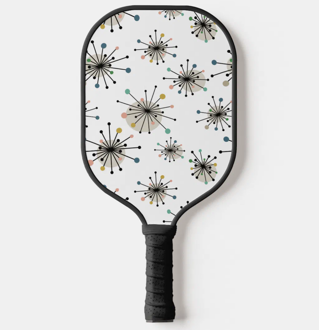 Funky Atomic Starburst Mid Century Modern Pattern