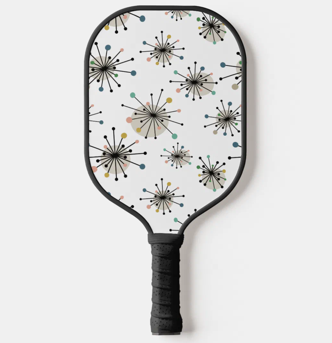 Funky Atomic Starburst Mid Century Modern Pattern