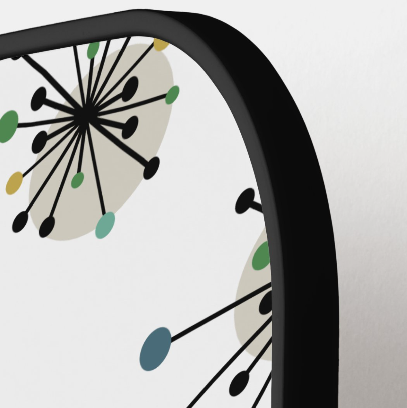 Funky Atomic Starburst Mid Century Modern Pattern
