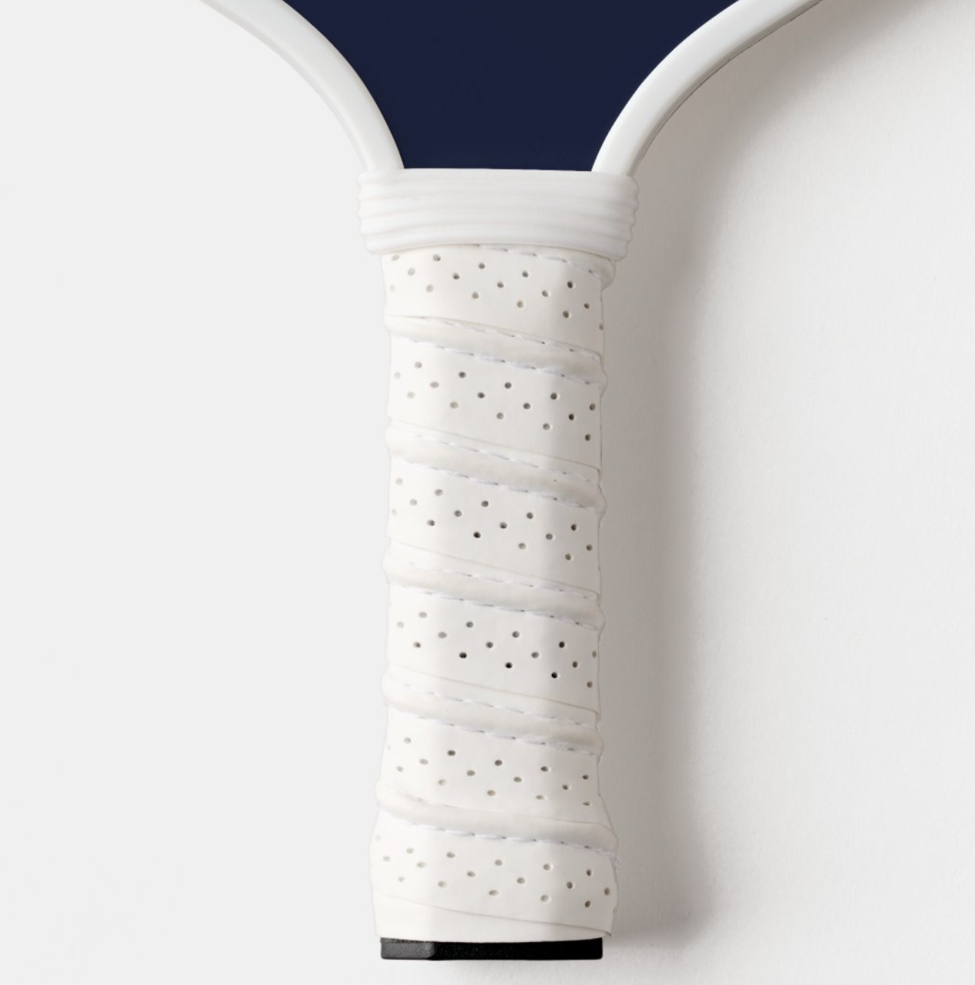 Cute Pink Flamingo on Dark Blue with Name Pickleball Paddle