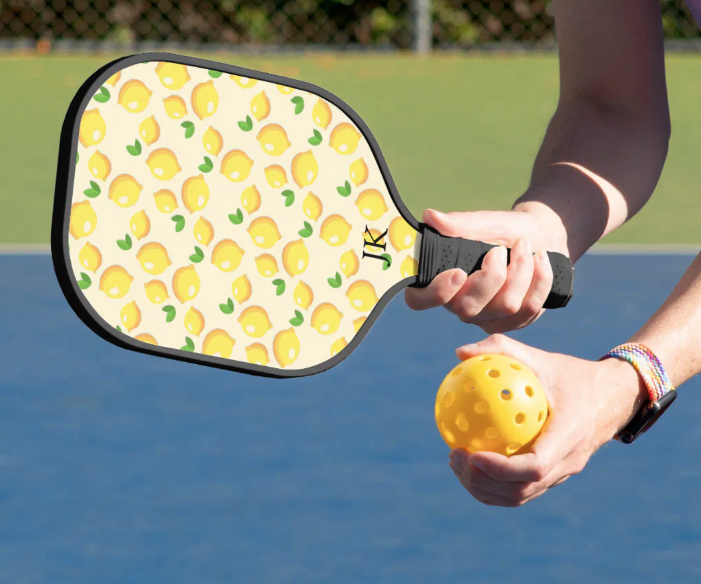 Lemon Personalized Pickleball Paddle